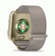 Venu X1 - GPS - Soft Gold with Titanium Caseback and French Grey Nylon Band - 010-02980-09 - Garmin 
